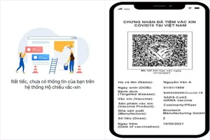 Cơ sở tiêm chủng chịu trách nhiệm nếu thông tin của người dân không được cập nhật