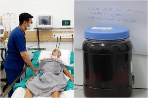 Hôn mê, tổn thương não sau khi uống rượu ngâm rễ cây rừng