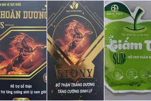 Phát hiện chất cấm trong 3 sản phẩm bổ thận tráng dương
