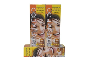 Thu hồi trên toàn quốc kem nghệ E100 không đạt chất lượng 