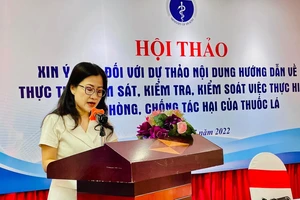 Một loạt khó khăn trong triển khai luật phòng chống tác hại thuốc lá 