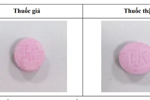 Phát hiện thuốc giảm đau, hạ sốt bị làm giả 