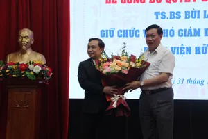 Bệnh viện Hữu Nghị có phó giám đốc mới 