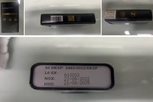 Phát hiện chất cấm trong lô thực phẩm bảo vệ sức khoẻ dành cho nam giới 