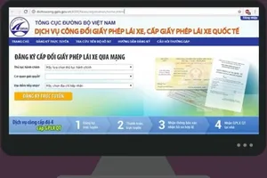 Hướng dẫn đổi bằng lái xe qua mạng, lấy ngay trong ngày