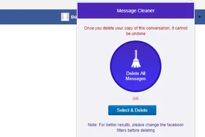 Mẹo xóa nhiều tin nhắn Messenger cùng lúc