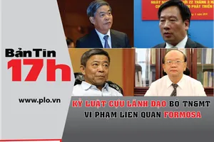 Kỷ luật cựu lãnh đạo Bộ TN&MT vi phạm liên quan Formosa