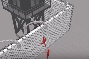 3D mô phỏng hai tử tù khoét tường vượt ngục