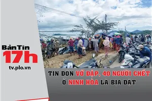 Tin đồn vỡ đập, 40 người chết ở Ninh Hòa là bịa đặt