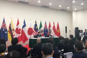 Họp báo thông báo kết quả Hiệp định TPP