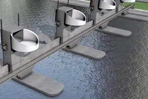 Cống ngăn triều khổng lồ đang xây dựng ở TP.HCM