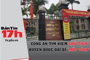 Công an tìm kiếm chủ tịch huyện Quốc Oai bị ‘mất tích'