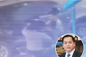 Cận cảnh Vũ 'nhôm' bị áp giải ở sân bay Nội Bài