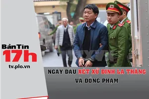 Ngày đầu xét xử ông Đinh La Thăng và các đồng phạm