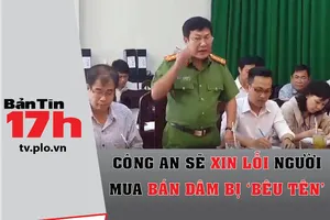Công an sẽ xin lỗi người mua bán dâm bị bêu tên