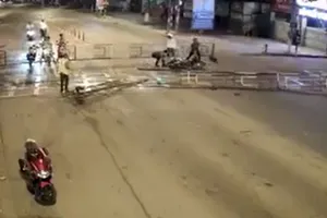 Vụ tai nạn ở rào chắn đường sắt