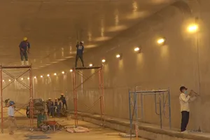 Cận cảnh hầm chui An Sương sắp đi vào hoạt động