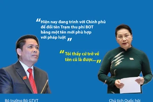 Chủ tịch Quốc hội:Trạm BOT trở về tên cũ, không cần nghiên cứu