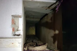 Lối vào căn hầm bí mật của trùm ma túy thứ 2 ở Lóng Luông