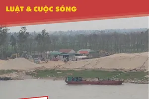 Cát tặc - đang thách thức pháp luật?