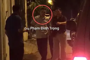 Cảnh sát khám xét nhà ông Phạm Đình Trọng