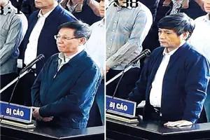 Tướng Vĩnh, Hóa và đồng phạm trả lời các câu hỏi của HĐXX