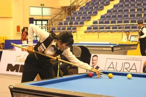 Nữ cơ thủ duy nhất tại giải Billards carom châu Á