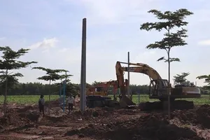 Video: Công trình ở khu đất bị cưỡng chế liên quan Alibaba