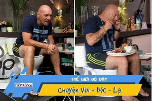 Quyết ngồi lỳ 5 ngày trên bồn cầu để làm điều bất ngờ