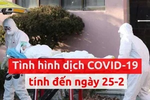 Toàn cảnh dịch COVID-19 ngày 25-2