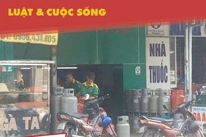 Giật mình với những quả “bom” gas di động trên đường phố