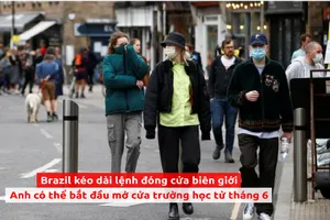 Dịch COVID-19 ngày 25-5: Thế giới có trên 5,5 triệu ca nhiễm