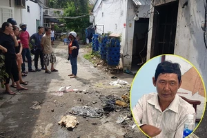 Kẻ phóng hỏa giết 3 người đã be bùn để xăng chảy vào phòng trọ