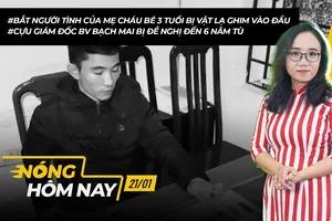 Nóng hôm nay: Bắt người tình của mẹ cháu bé 3 tuổi bị vật lạ ghim vào đầu