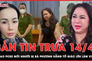 Bản tin trưa 14-4: Vì sao PC02 mời người bị bà Phương Hằng tố giác lên làm việc? 