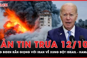 Bản tin trưa 12-10: Tổng thống Mỹ rắn giọng với Iran về xung đột Israel - Hamas