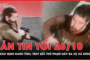 Bản tin tối 26-10: Số người thiệt mạng tăng lên 22, Mỹ xác định danh tính nghi phạm xả súng