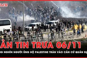 Bản tin trưa 6-11: Người biểu tình ủng hộ Palestine tràn vào căn cứ Mỹ ở Thổ Nhĩ Kỳ 