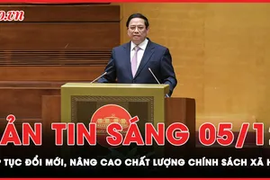 Bản tin sáng 5-12: Tiếp tục đổi mới, nâng cao chất lượng chính sách xã hội