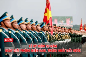 Trực tiếp: Lễ Kỷ niệm 50 năm Ngày Giải phóng miền Nam, thống nhất đất nước