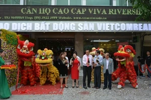 Khai trương trung tâm giao dịch bất động sản Vietcomreal