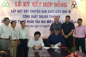 Gần 2.300 tỉ đồng xây nhà máy giấy công suất “khủng"