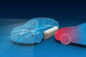 Ô tô sẽ có túi khí bên ngoài thân xe