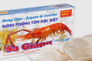 Bánh phồng tôm Sa Giang sẽ được bán... 400 tỉ đồng