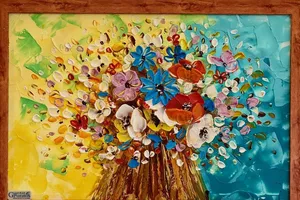 Độc, lạ tranh vẽ bằng sô-cô-la trưng bày tại TP.HCM