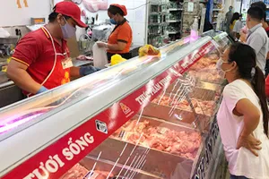 Giá thịt không giảm, giá heo hơi tăng hơn 80.000 đồng/kg 