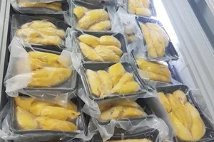 Sầu riêng Việt đông lạnh vẫn đắt hàng ở Mỹ và Úc