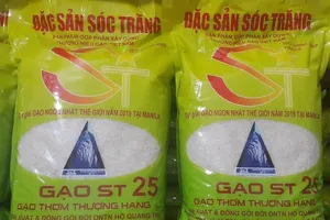 Hôm nay, đăng ký gạo ST25 được công bố trên công báo Mỹ 