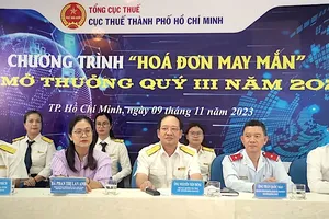 Mua hàng lấy hóa đơn điện tử trúng thưởng hàng chục triệu đồng