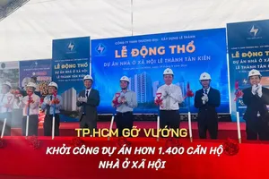 TP.HCM gỡ vướng, dự án hơn 1.400 căn hộ nhà ở xã hội khởi công